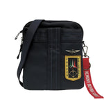 Aeronautica Militare Borsello Piccolo Linea frecce Uomo in Tessuto Blu