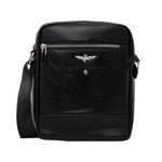 Aeronautica Militare Borsello Linea Performance Uomo in Ecopelle Nero