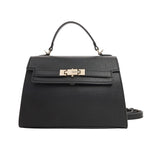 Mario Valentino Borsa a Mano Fae Re Donna in Ecopelle Nera con Tracolla