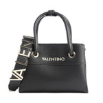 Mario Valentino Borsa a Mano Alexia Donna in Ecopelle Nera con Doppia Tracolla