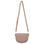 Mario Valentino Borsa a Tracolla Falak Re Donna in Ecopelle Tortora Logata All Over