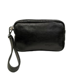 Pelletteria Veneta Pochette Uomo in Pelle Nera