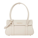 Mario Valentino Borsa a Spalla Donna in Ecopelle Ecru con Manici Alti e Tracolla