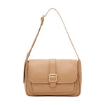 Biasia Tracolla Donna in Pelle Cammello con Tasca Frontale