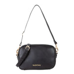 Mario Valentino Camera Bag Winnie Donna in Ecopelle Nera con Manico e Doppia Tracolla
