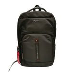 Aeronautica Militare Zaino Uomo in Tessuto Nero Porta Pc Linea Patch