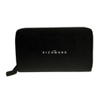 John Richmond Pochette/Portafoglio Donna in Pelle Nera