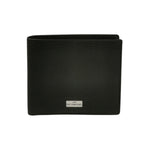 John Richmond Portafoglio Uomo in Pelle Morbida Nera Martellata
