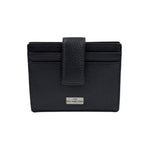 John Richmond Portacarte Uomo in Pelle Blu con Bottone