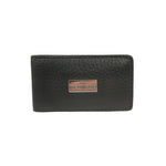 John Richmond Fermasoldi Uomo in Pelle Blu Scuro