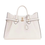 Guess Borsa a Mano Donna Yesba in Ecopelle Bianca con Tracolla