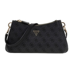 Guess Mini Tracolla Donna Grigio Nero Logo Noelle 4G Logo