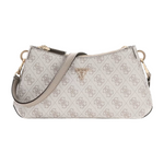Guess Mini Tracolla Donna Tortora Scuro Noelle 4G Logo