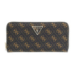 Guess Portafoglio Donna in Ecopelle Marrone 4g Logo