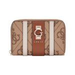 Guess Portafoglio Medio Donna Latte Erenia 4G logo