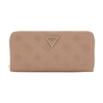 Guess Portafoglio Donna in Ecopelle Tortora Logato con Polsino