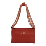 M Brc Borsa a Spalla Linea Obo Chic Donna in Pelle Coccio