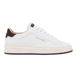 Crime London Sneakers Uomo Bianca Destiny Burgundy Red