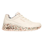 Skechers Sneakers Donna Bianca Multi Floreale Uno Safari Time