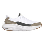 Skechers Slip-ins Uomo Bianco Tortora: Contour Foam - Cozy Fit