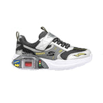 Skechers Sneakers Bambino Argento Nero Garage