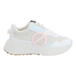 No Name Carter Jogger W Sneakers Donna Rosa Blu Bianco