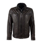 Mauritius Giubbotto Uomo in Pelle Moccha con Gilet Removibile