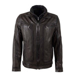 Mauritius Giubbotto Uomo in Pelle Moccha con Gilet Removibile