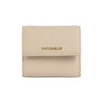 Coccinelle Portafoglio Piccolo Donna Metallic Soft in Pelle Conchiglia