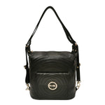 M Brc Borsa/Zaino Donna Linea Round in Pelle Nera
