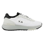 SUN68 Niki 2.0 Light Sneakers Uomo in Tessuto Bianca