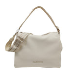 Mario Valentino Borsa a Spalla Donna in Ecopelle Bianca con Manico e Tracolla