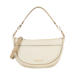 Mario Valentino Borsa a Spalla Daphne Re in Ecopelle Ecru con Tracolla