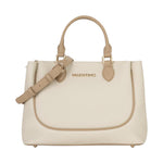 Mario Valentino Borsa a Mano Donna Daphne Re in Ecopelle Ecru con Tracolla