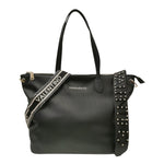 Mario Valentino Borsa a Spalla Donna Nera con Doppia Tracolla