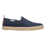 Refresh Espadrillas Uomo in Ecopelle Traforata Blu