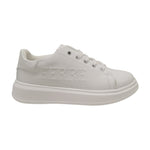 Ferrè Sneakers Bambino Bianca con Lacci e Zip