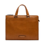 The Bridge Cartella Uomo Linea Leone in Pelle Cognac
