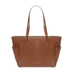 The Bridge Shopper Donna in Pelle Cuoio con Tasche Laterali