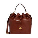 The Bridge Secchiello Donna in Pelle Cuoio con Tracolla