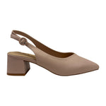 Keys Chanelle Donna in Ecopelle Nudo con Tacco Largo Alto 55mm