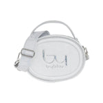 By Byblos Borsa a Mano Rotonda Donna Argento con Tracolla