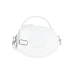By Byblos Borsa a Mano Rotonda Donna Bianca con Tracolla