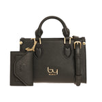 By Byblos Borsa a Mano Piccola Donna Nera con Tracolla e Portafoglio