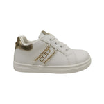Cult Young Sneakers Bambina Bianca Oro con Catena