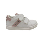 Cult Young Sneakers Bambina Bianca Rosa con Strappo