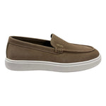 4Us Mocassino Uomo in Camoscio Beige