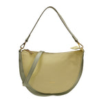 M Brc Borsa a Spalla Mezzaluna Media Donna Linea Sole Acqua Lime