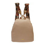 M Brc Zaino Donna Linea Obona Cipria con Tasche Frontali e Doppi Spallacci