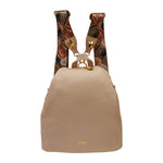 M Brc Zaino Donna Linea Obona Cipria con Tasche Frontali e Doppi Spallacci